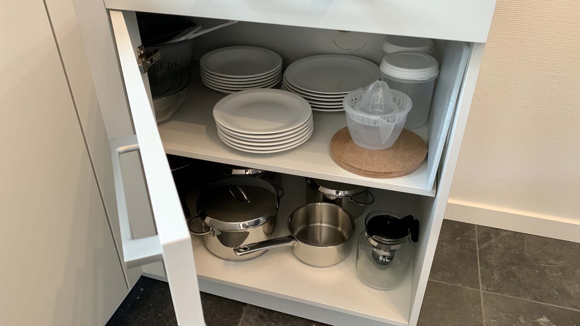 Cedar kitchen cabinet