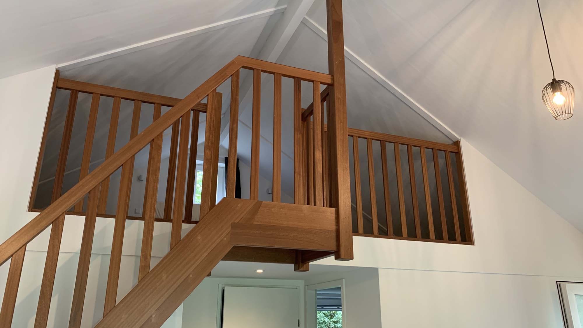 Cedar stairs